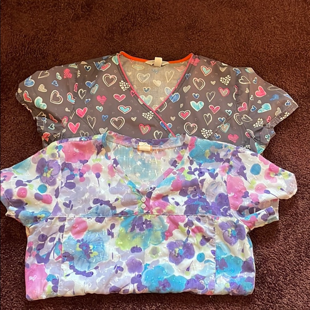 Grate & Purple Nursing Scrubs Bundle